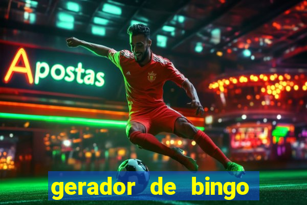 gerador de bingo de palavras